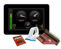 4D SYSTEMS gen4-uLCD-50D-CLB-PI