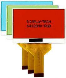 DISPLAYTEC 64128MX-FC-BW-RGB