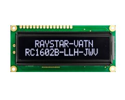 RAYSTAR RC1602B-LLH-JWV